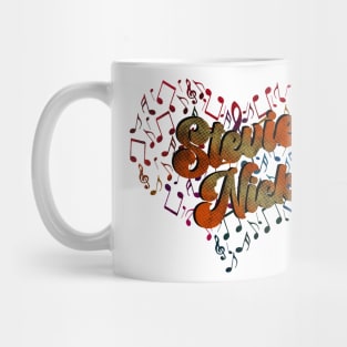 Colorful Heart Tone-Stevie Nicks Mug